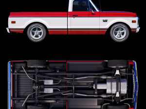 Chevrolet C10 1971 Modello 3D