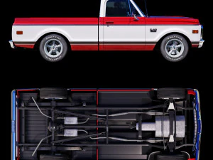 Chevrolet C10 1971 3D Model