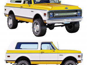 Chevrolet K5 blazer 1969 3Dモデル