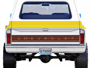 Chevrolet K5 blazer 1969 Modelo 3D