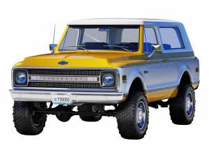 Chevrolet K5 blazer 1969 Modelo 3D