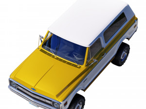 Chevrolet K5 blazer 1969 Modelo 3D