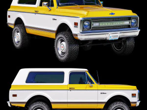 Chevrolet K5 blazer 1969 3D Model