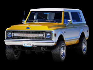 Chevrolet K5 blazer 1969 Modelo 3D