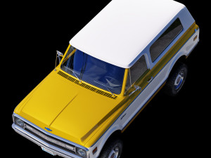 Chevrolet K5 blazer 1969 Modelo 3D