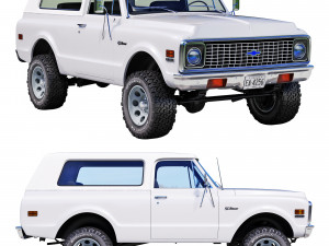 Chevrolet K5 blazer 1971 3D Model