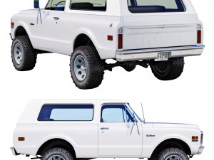 Chevrolet K5 blazer 1971 3D Model