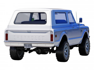 Chevrolet K5 blazer 1971 3D Model