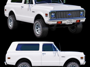 Chevrolet K5 blazer 1971 3D Model