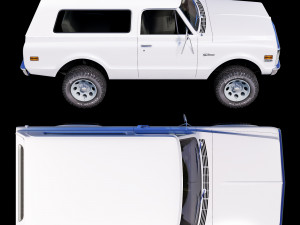 Chevrolet K5 blazer 1971 3D Model