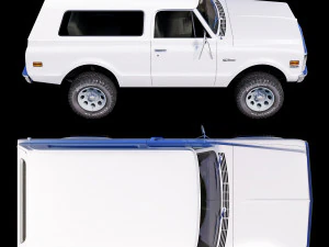 Chevrolet K5 blazer 1971 3D Model