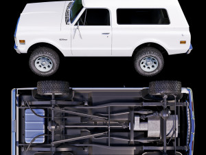 Chevrolet K5 blazer 1971 3D Model