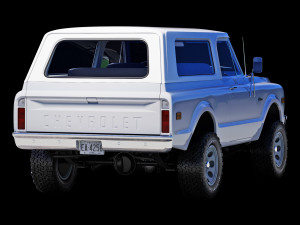 Chevrolet K5 blazer 1971 3D Model