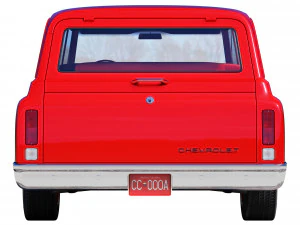 Chevrolet suburban 1967 3D Model