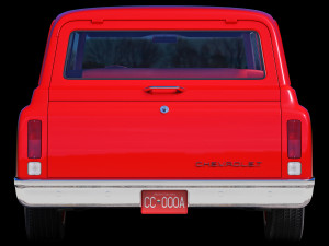 Chevrolet suburban 1967 3D Модель