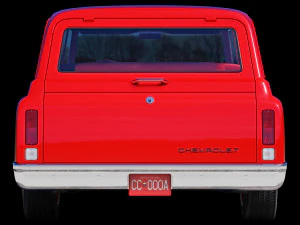Chevrolet suburban 1967 3D Model