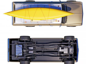 Chevrolet suburban 1970 3D Model