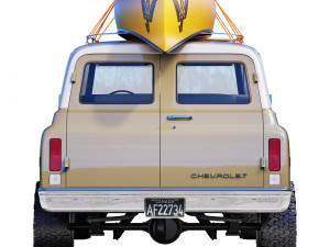 Chevrolet suburban 1970 3D Модель