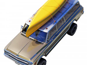 Chevrolet suburban 1970 3D Model