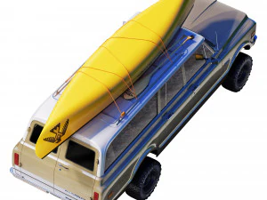 Chevrolet suburban 1970 3D Model