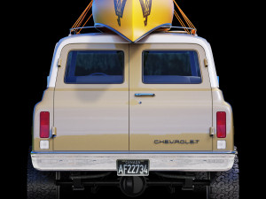 Chevrolet suburban 1970 3D Модель
