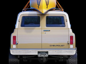 Chevrolet suburban 1970 3D Model