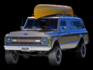 Chevrolet suburban 1970 3D Модель