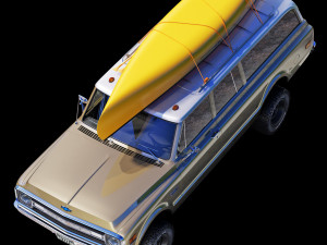 Chevrolet suburban 1970 3D Модель