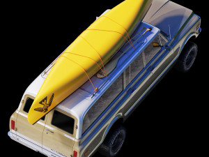 Chevrolet suburban 1970 3D Модель