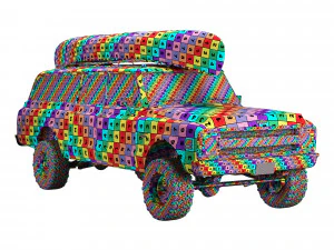 Chevrolet suburban 1970 3D Model