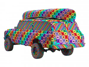 Chevrolet suburban 1970 3D Model