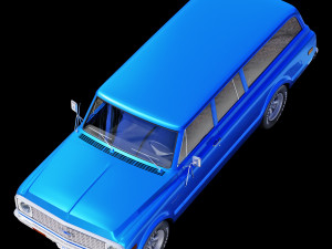 Chevrolet suburban 1971 Modèle 3D