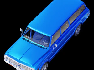 Chevrolet suburban 1971 3D Model