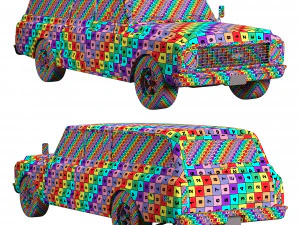 Chevrolet suburban 1971 3D Model
