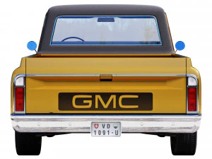 GMC 1500 1968 3D Model