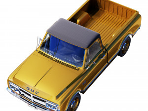 GMC 1500 1968 3D 모델