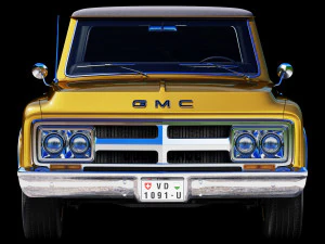 GMC 1500 1968 3D Model