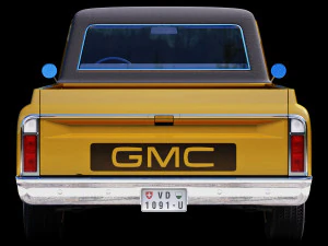 GMC 1500 1968 3D Model