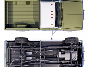 GMC 2500 1970 3D Модель