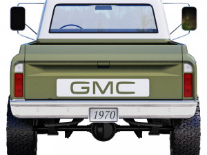 GMC 2500 1970 3D Модель