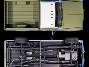 GMC 2500 1970 3D Модель