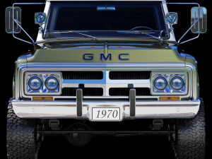 GMC 2500 1970 3D Модель