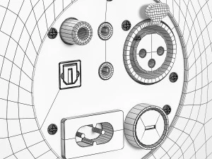 博萨太空城 3D 模型