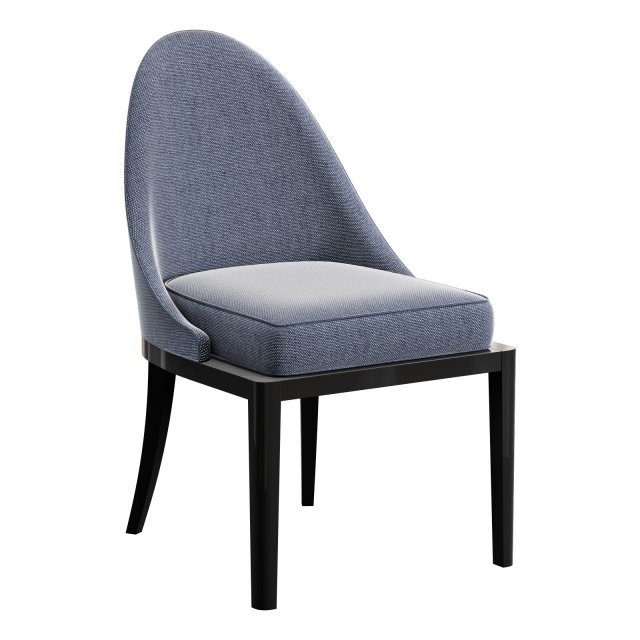 Caracole natural choice side chair 3D Model .c4d .max .obj .3ds .fbx .stl .blend