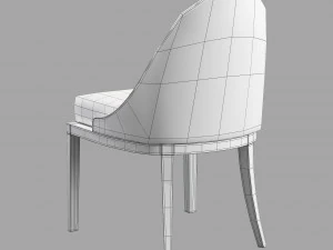 Caracole natural choice side chair 3D Model