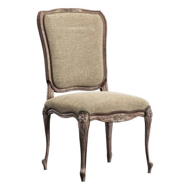 Classic chair 2 3D Модель .c4d .max .obj .3ds .fbx .stl .blend 