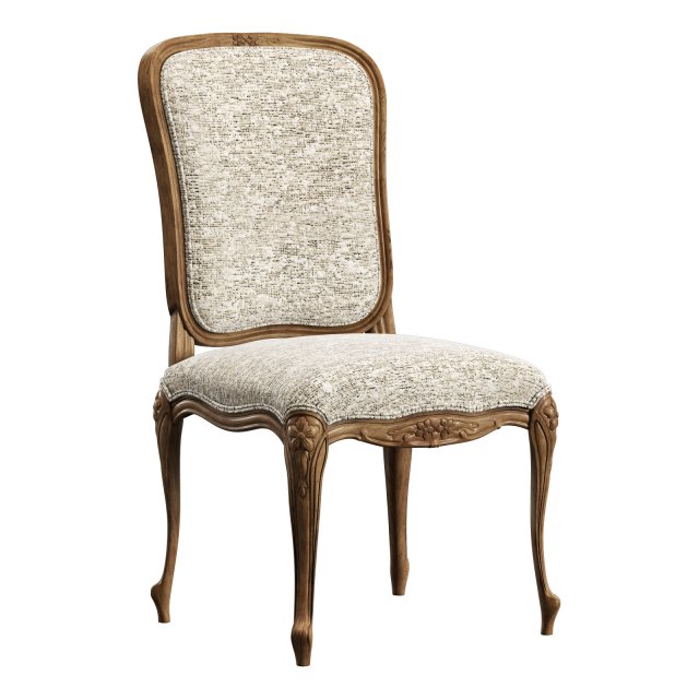 Classic chair 3 3D Модель .c4d .max .obj .3ds .fbx .stl .blend 