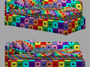 Dizi kanto-900 3D Model