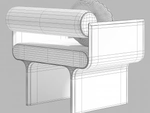 Gallotti and radice stami lounge 3D Model