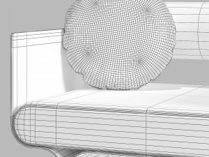 Gallotti and radice stami lounge 3D 모델